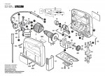 Bosch 0 603 229 403 Pst 52 A Jig Saw 230 V / Eu Spare Parts